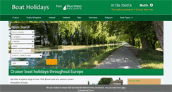 Desktop Screenshot of boatholidays.com