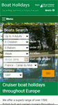 Mobile Screenshot of boatholidays.com